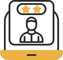 Customer Reviews Vector Icon Design