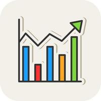 Chart Vector Icon Design