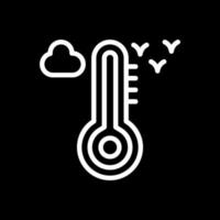 diseño de icono de vector de temperatura