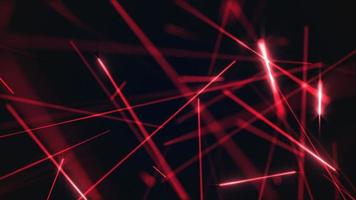 Fast moving red laser beams technology motion background animation. Full HD and a seamless loop. video