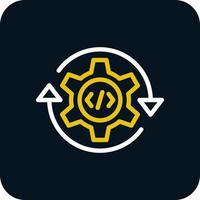 Continuous Integration Vector Icon Design