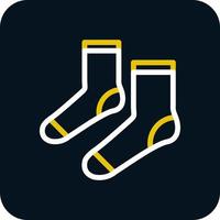 Socks Vector Icon Design