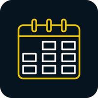 Schedule Vector Icon Design