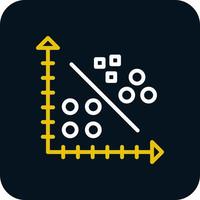 Cluster Analysis Vector Icon Design