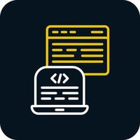Backend Development Vector Icon Design