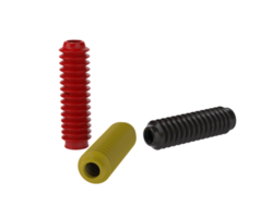 Shock Absorber Rubber Cover on transparent background png