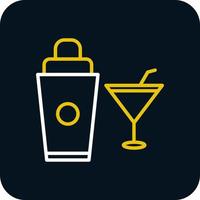 Cocktail Shaker Vector Icon Design