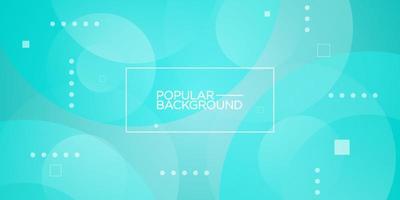 Simple Abstract Background with Green Turquoise Color Design. Eps10 Vector Template