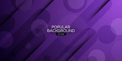 Abstract violet lavender purple with lines gradient background. Modern and simple pattern for display product ad website template wallpaper poster. Eps10 vector