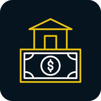 diseño de icono de vector de activo fijo