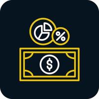 Money Margin Vector Icon Design