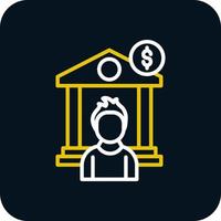 Personal Banking Vector Icon Design