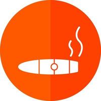 Cigar Vector Icon Design