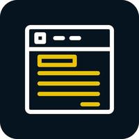 Website Ux Vector Icon Design