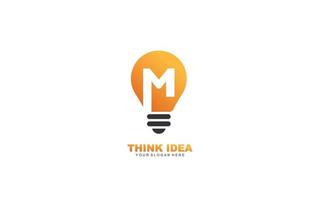 M SMART logo design inspiration. Vector letter template design for brand.