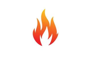 Fire logo design inspiration. Vector template design for brand.