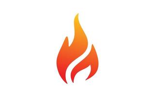 Fire logo design inspiration. Vector template design for brand.