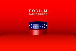 Podium background patriots' day, suitable for background for patriots' day event vector