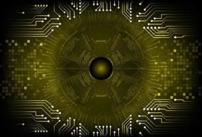 Modern  Cybersecurity Eye on Technology Background vector