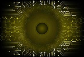 Modern  Cybersecurity Eye on Technology Background vector