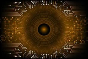 Modern  Cybersecurity Eye on Technology Background vector