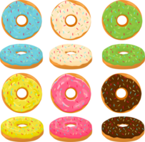 varios dulce sabroso rosquilla png