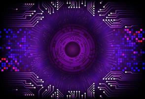 Modern  Cybersecurity Eye on Technology Background vector