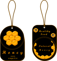 Various sweet tasty natural honey from honeycomb png