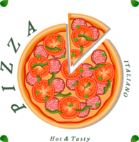 Various sweet tasty pizza png