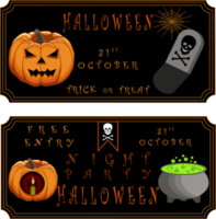 Collection accessory for celebration holiday Halloween png