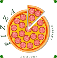 Various sweet tasty pizza png