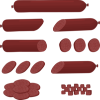 vários doce saboroso linguiça png