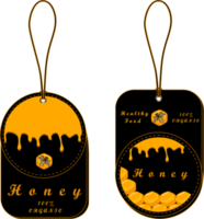 Various sweet tasty natural honey from honeycomb png