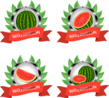 Sweet juicy tasty natural eco product watermelon png