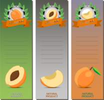 Sweet juicy tasty natural eco product apricot png