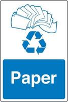 reciclaje residuos administración basura compartimiento etiqueta pegatina firmar papel