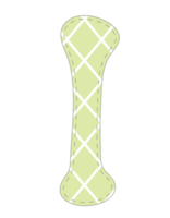 mignonne vert alphabet png