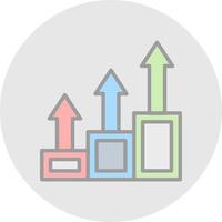 Growth Vector Icon Design