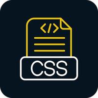 Css File Vector Icon Design