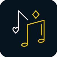 Musical Note Vector Icon Design