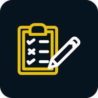 Tasks Checklist Vector Icon Design