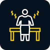 Sauna Vector Icon Design