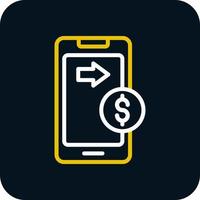 Money Transfer Vector Icon Design