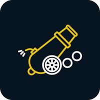 Cannon Vector Icon Design