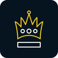 Crown Vector Icon Design