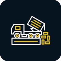 Landfill Vector Icon Design