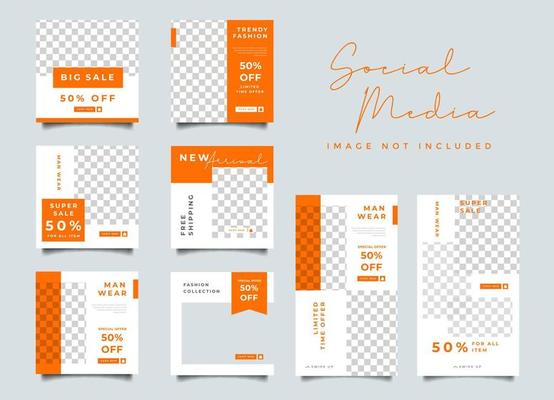 Minimalist Social media post design template