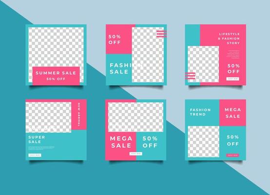 Minimalist Social media post design template
