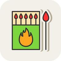 Matches Vector Icon Design