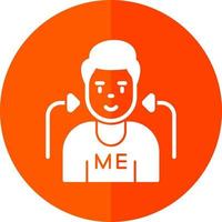 Myself Vector Icon Design